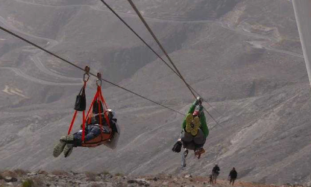 Jebel Jais Zipline