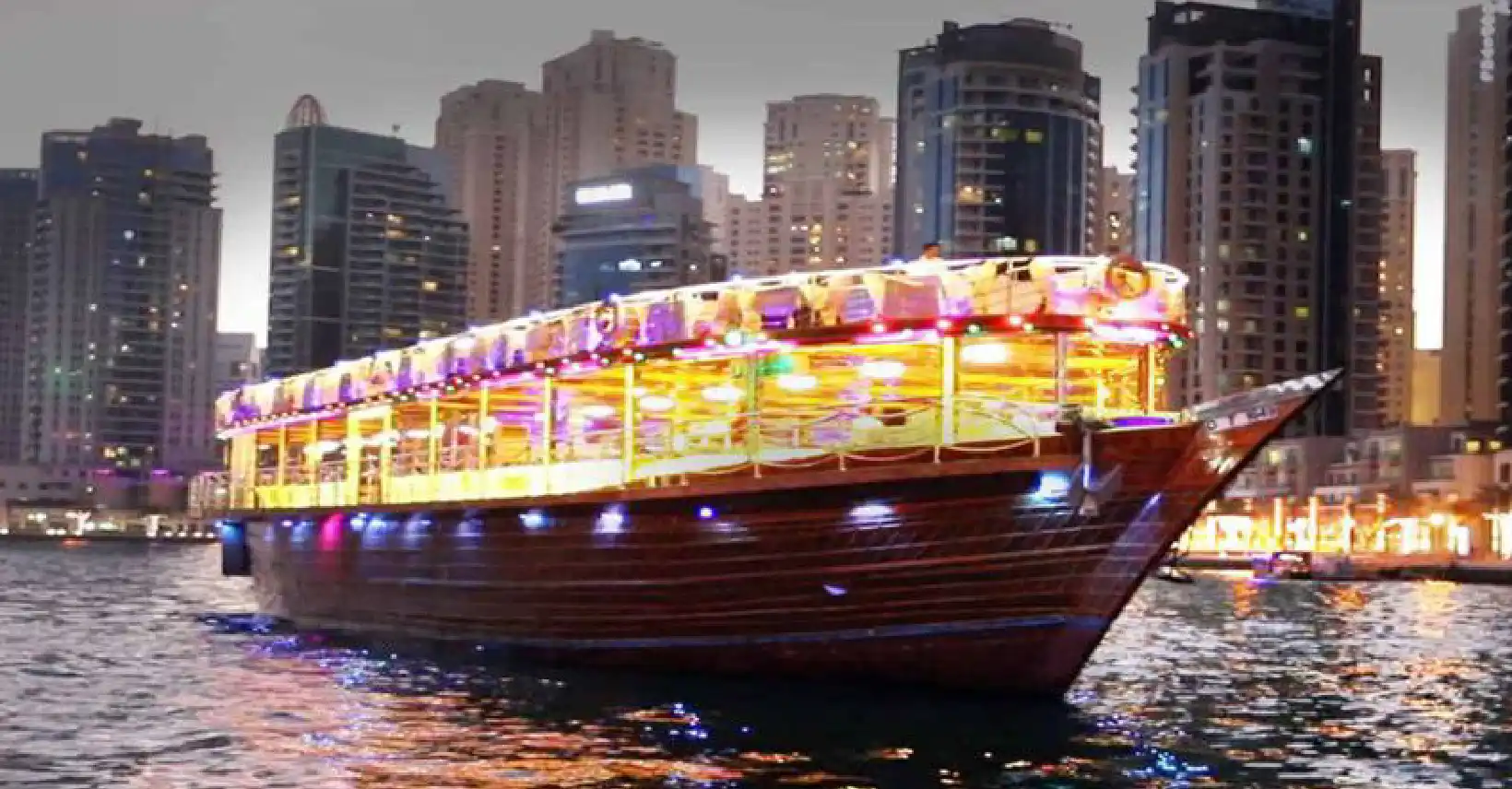 Dhow Cruise Dinner Marina Dubai