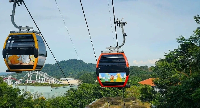 sentosa cable car