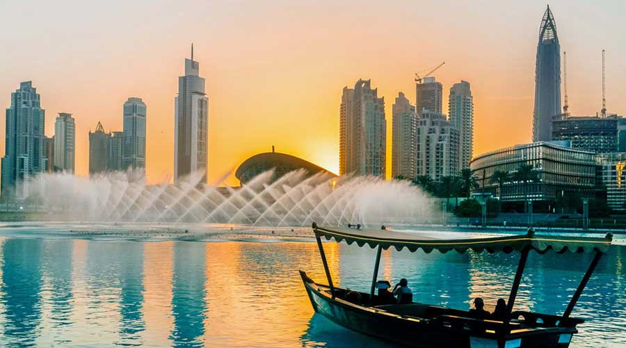 Dubai Fountain Show Lake Ride From Ras Al Khaimah