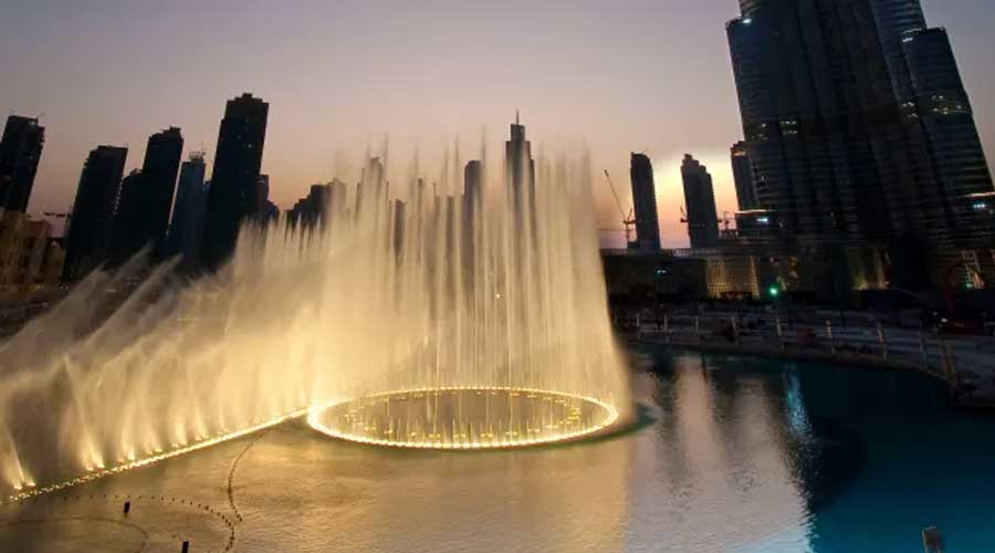 Dubai Fountain Show Lake Ride From Ras Al Khaimah