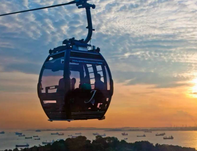 sentosa cable car adventure