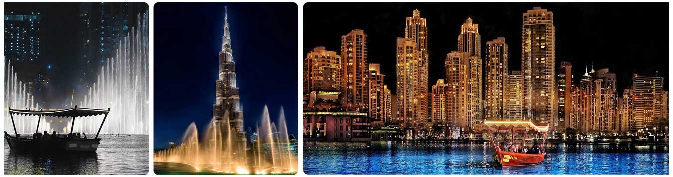 Dubai Fountain Show Lake Ride From Ras Al Khaimah